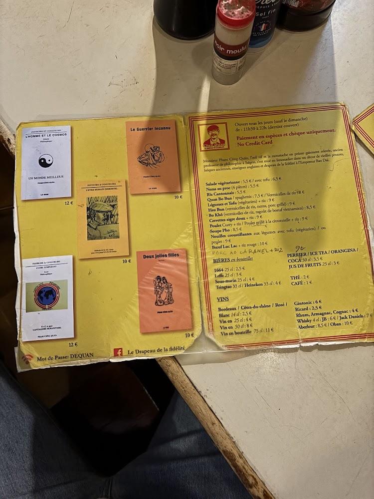 Le Drapeau de la Fidélité - Menu Image 1